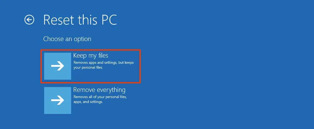 Hướng dẫn cách thiết lập lại Windows 10 giữ lại các tập tin 20 cach thiet lap lai Windows 10 giu lai cac tap tin3