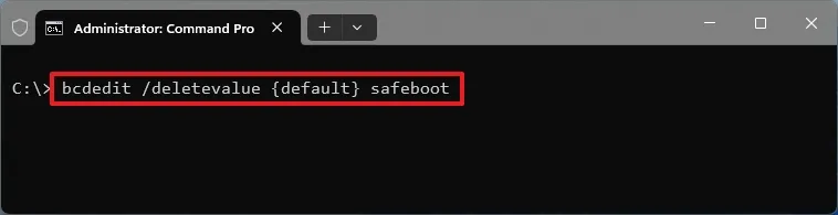 Hướng dẫn cách thoát khỏi chế độ an toàn (khi bị kẹt) trên Windows 11 6 cach thoat khoi che do an toan khi bi ket tren Windows 113