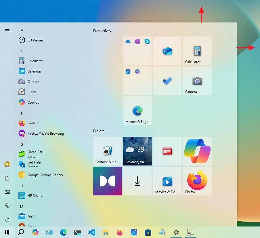 Hướng dẫn cách tùy chỉnh hoàn toàn menu Start trên Windows 10 27 cach tuy chinh hoan toan menu Start tren Windows 1010