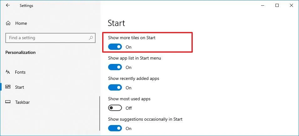 Hướng dẫn cách tùy chỉnh hoàn toàn menu Start trên Windows 10 25 cach tuy chinh hoan toan menu Start tren Windows 1012