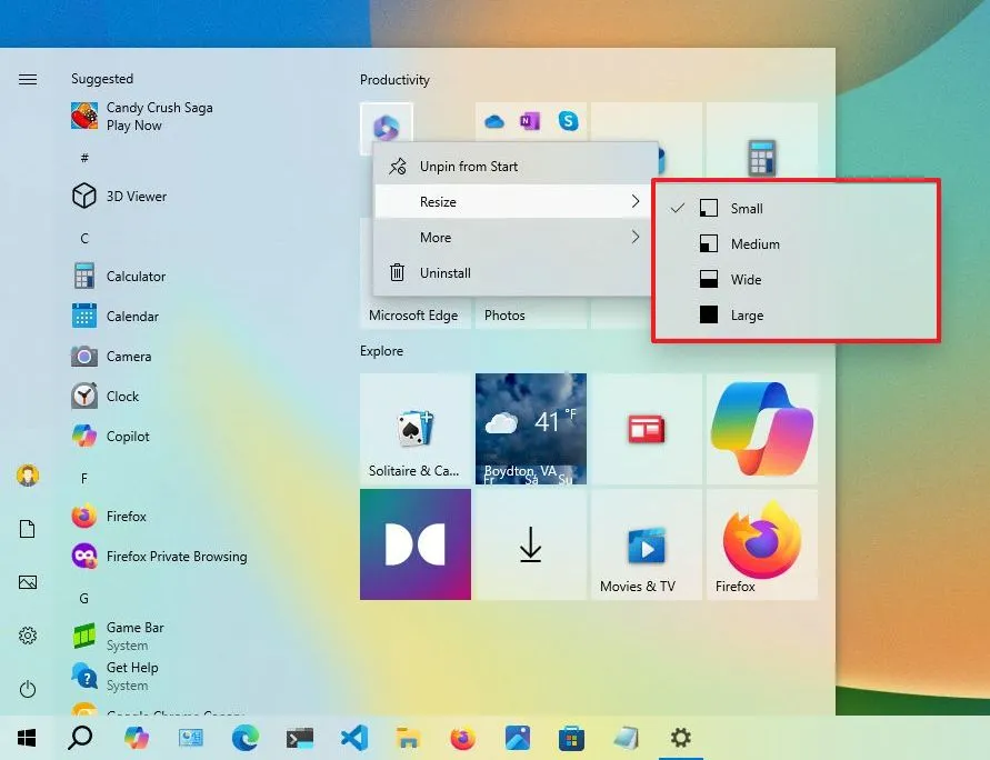 Hướng dẫn cách tùy chỉnh hoàn toàn menu Start trên Windows 10 21 cach tuy chinh hoan toan menu Start tren Windows 1016