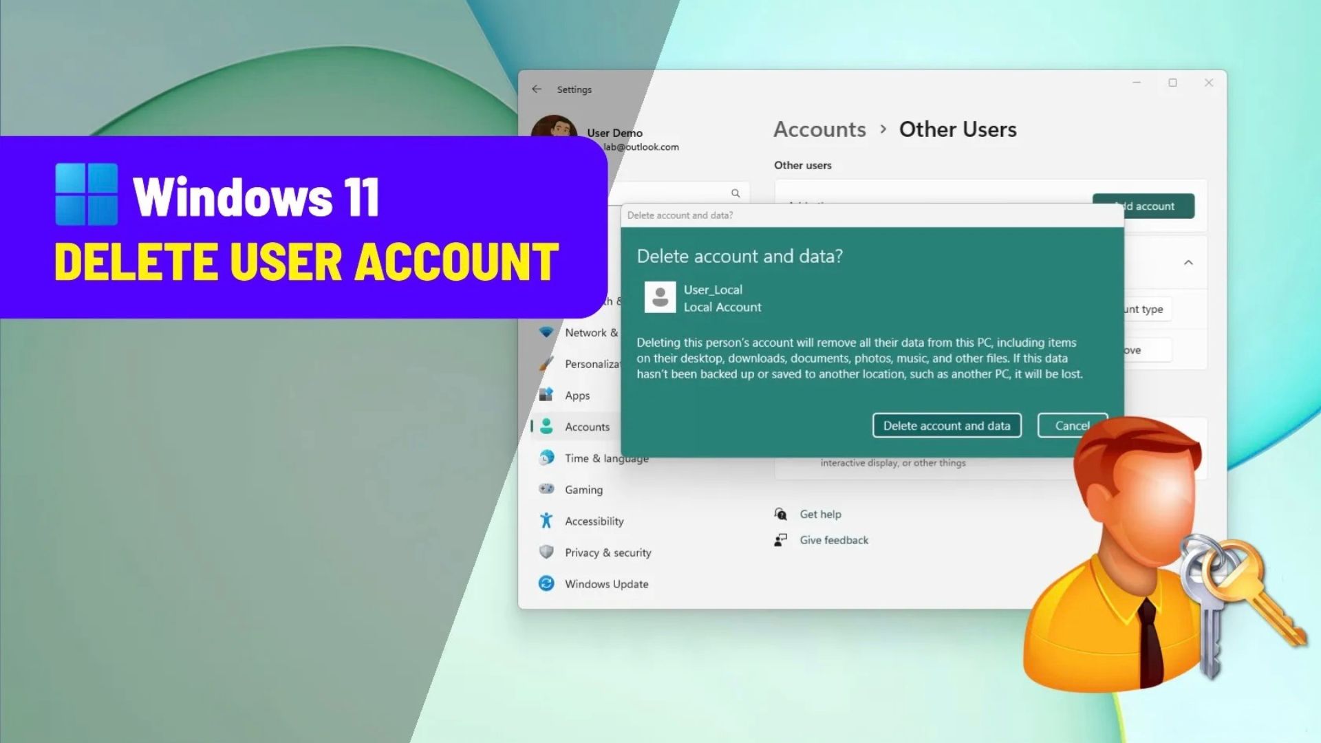 cach xoa tai khoan nguoi dung tren Windows 111 2
