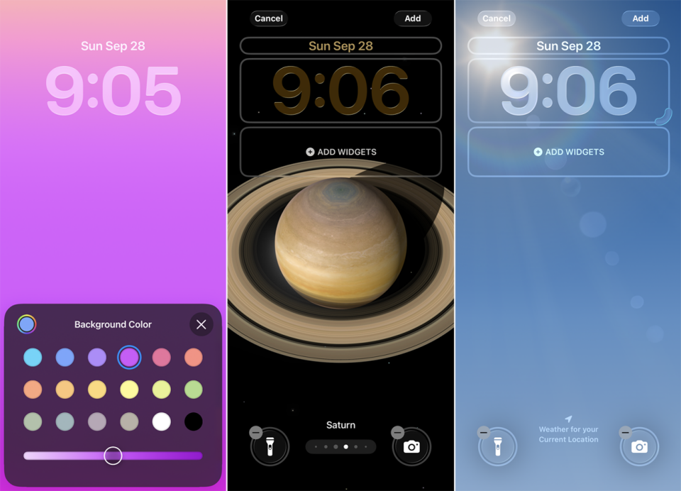 chinh man hinh khoa va them widget 12