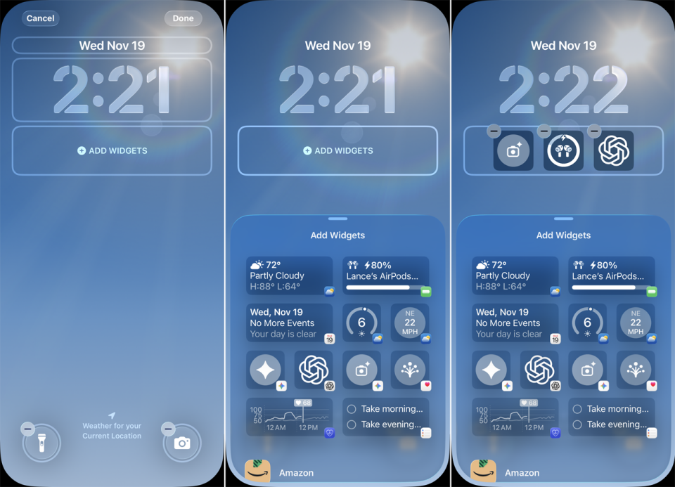 chinh man hinh khoa va them widget 6