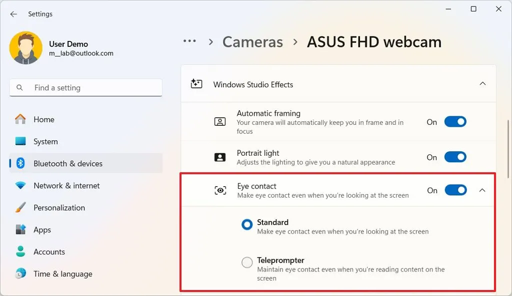 Hướng dẫn cách kích hoạt và sử dụng Studio Effects trên Windows 11 11 kich hoat va su dung Studio Effects tren Windows 118