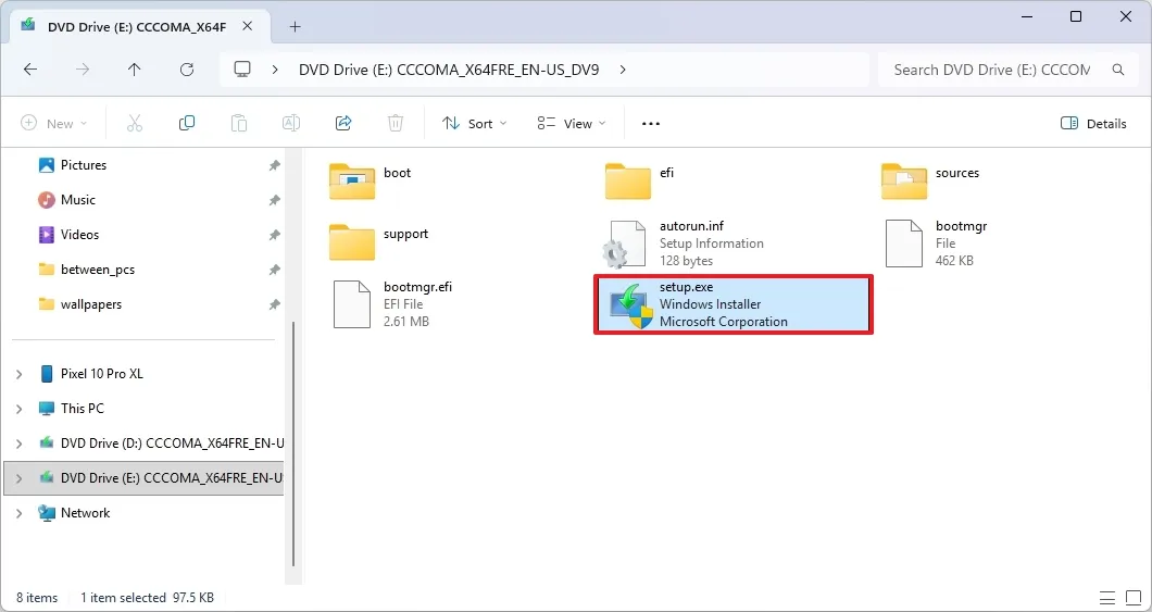 setup windows 11 launcher