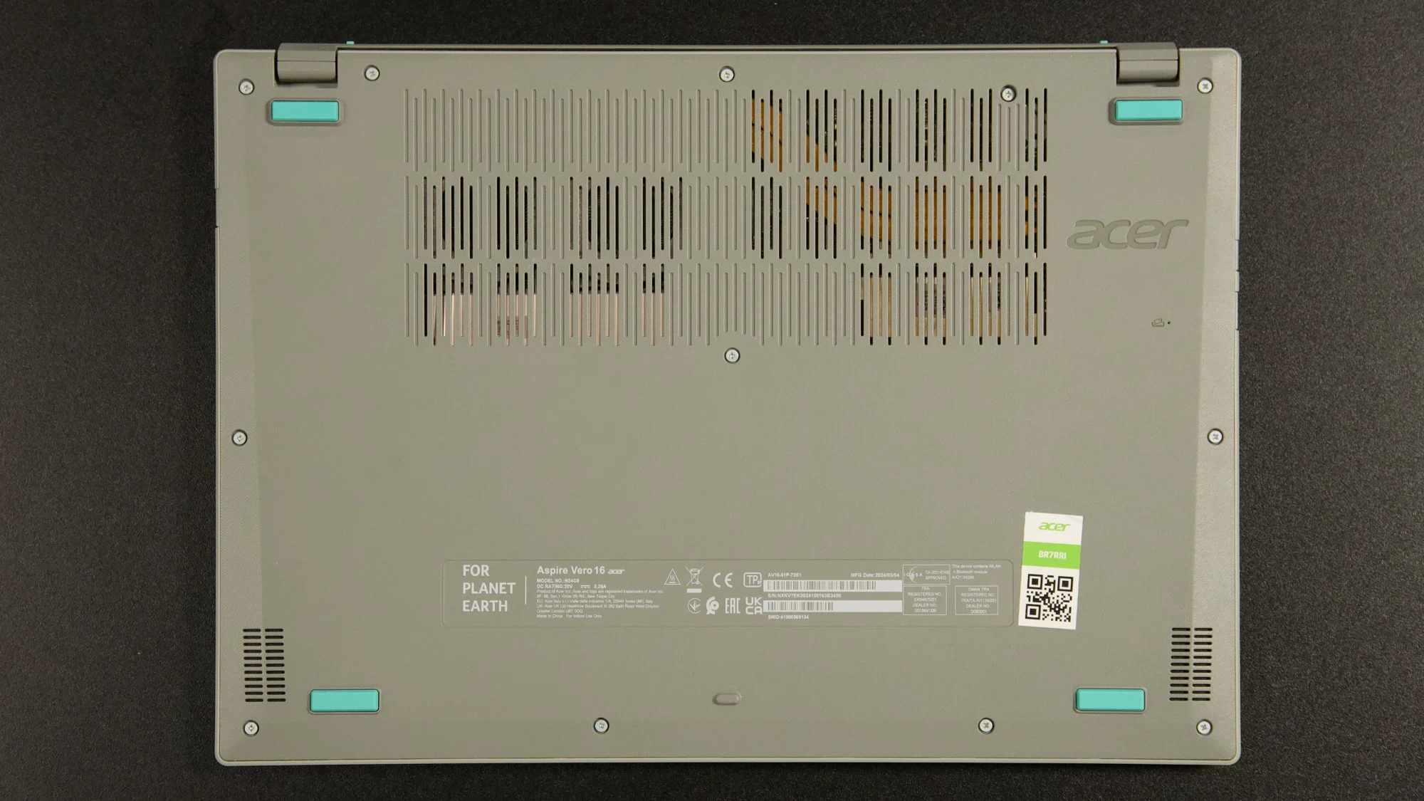 Đánh giá Acer Aspire Vero 16 – Chiếc laptop thân thiện môi trường với màn hình 16 inch rộng rãi và hiệu năng bền bỉ cho công việc hằng ngày 28 Acer Aspire Vero 16.9