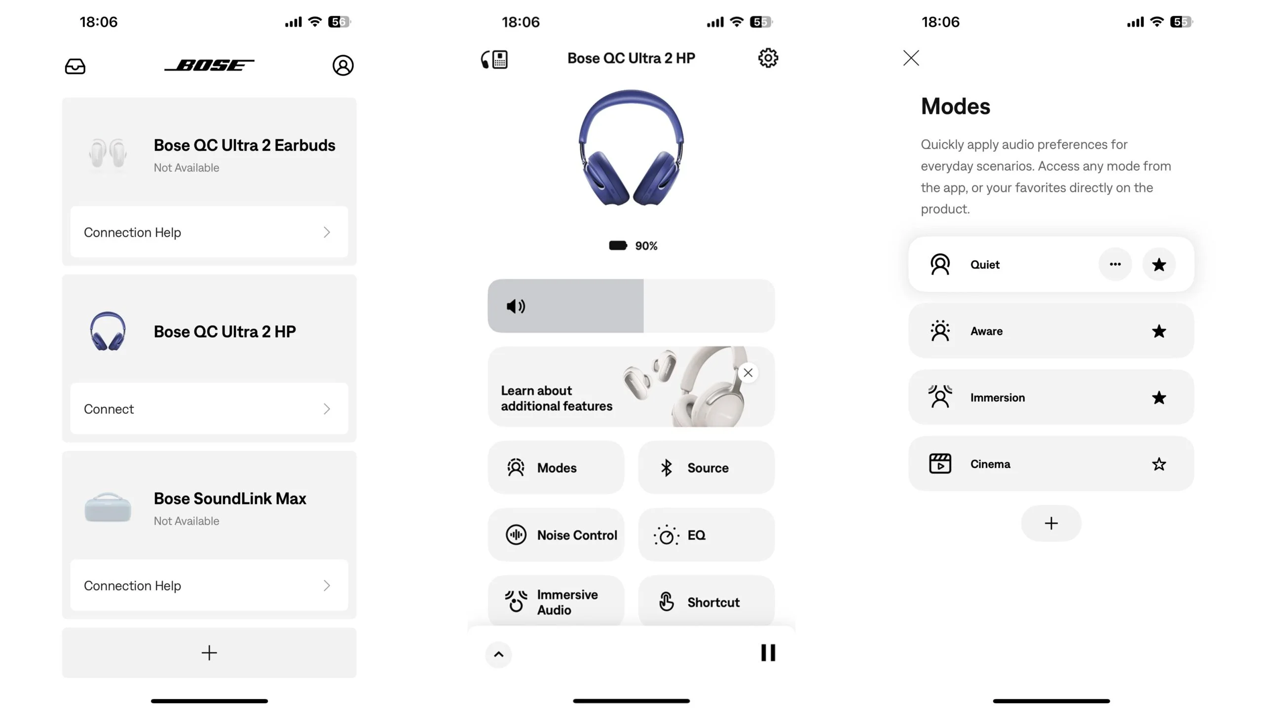 Bose QuietComfort Ultra Headphones Gen 2.3