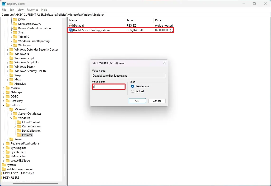 Cach ngung ket qua tim kiem Internet trong Windows 113.jpg