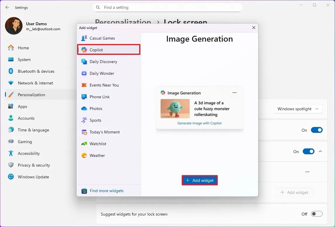 Cách quản lý tiện ích trên màn hình khóa Windows 11 — Tùy chỉnh PC của bạn ngay cả trước khi đăng nhập 12 Cach quan ly tien ich tren man hinh khoa Windows 11.7.jpg