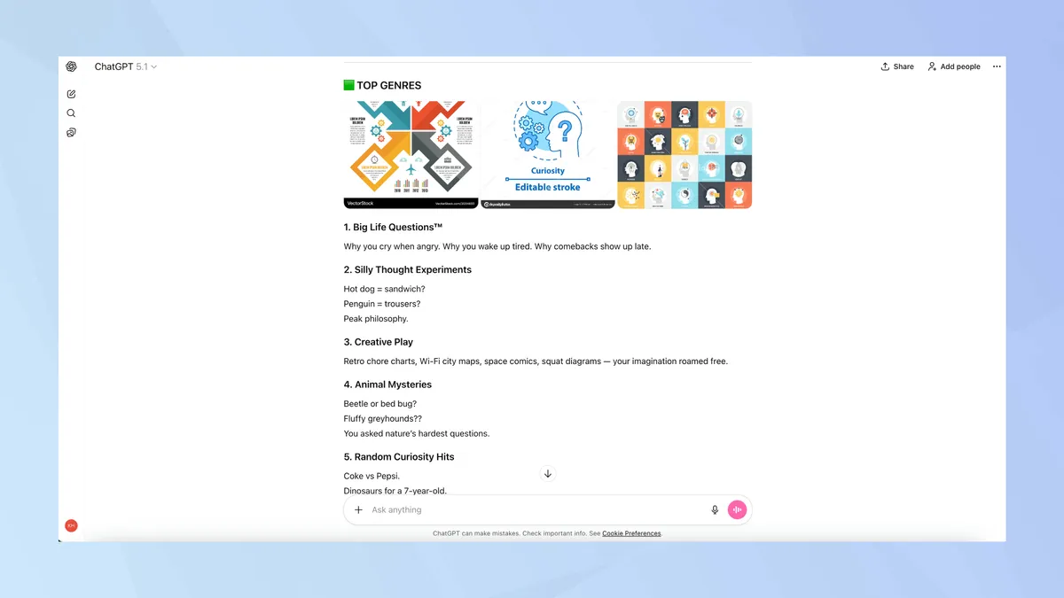 ChatGPT Wrapped: Xem lại toàn bộ những gì bạn hỏi AI trong năm, tạo ngay bản tổng kết của bạn! 10 ChatGPT Wrapped 5