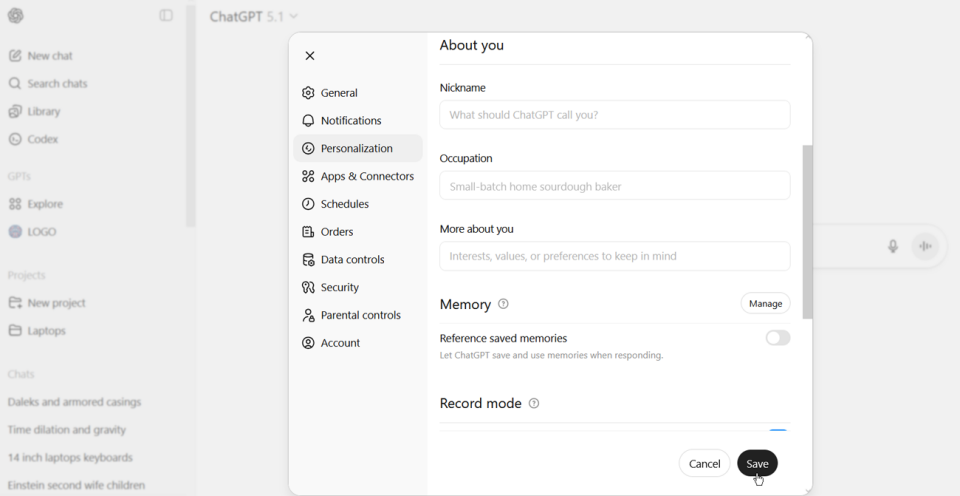 ChatGPT ghi nho moi thu 8
