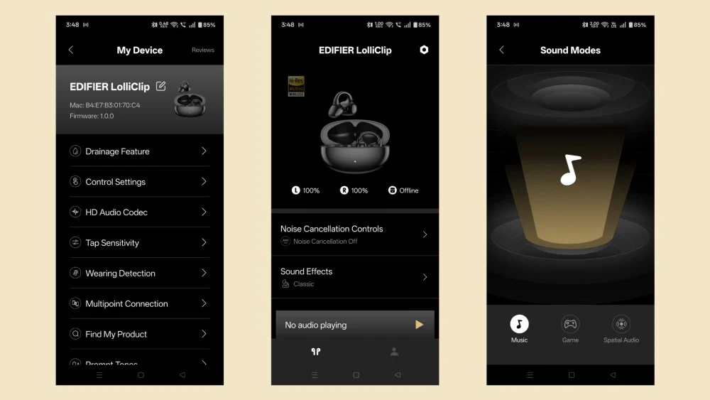 Tai nghe Open-Ear Có ANC: Edifier LolliClip thách thức giới hạn công nghệ 12 Edifier LolliClip 5
