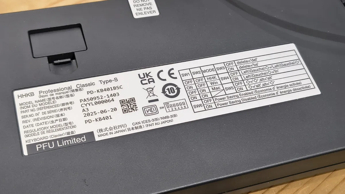 Đánh giá HHKB Pro Classic Type-S: Bàn phím cho lập trình viên thích sự tối giản hoàn hảo 6 HHKB Professional Classic Type S 6