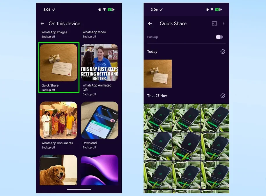Hướng dẫn cách sử dụng Quick Share trên Google Pixel 10 để gửi tập tin đến iPhone. 31 Huong dan cach su dung Quick Share 16 e1765858119874