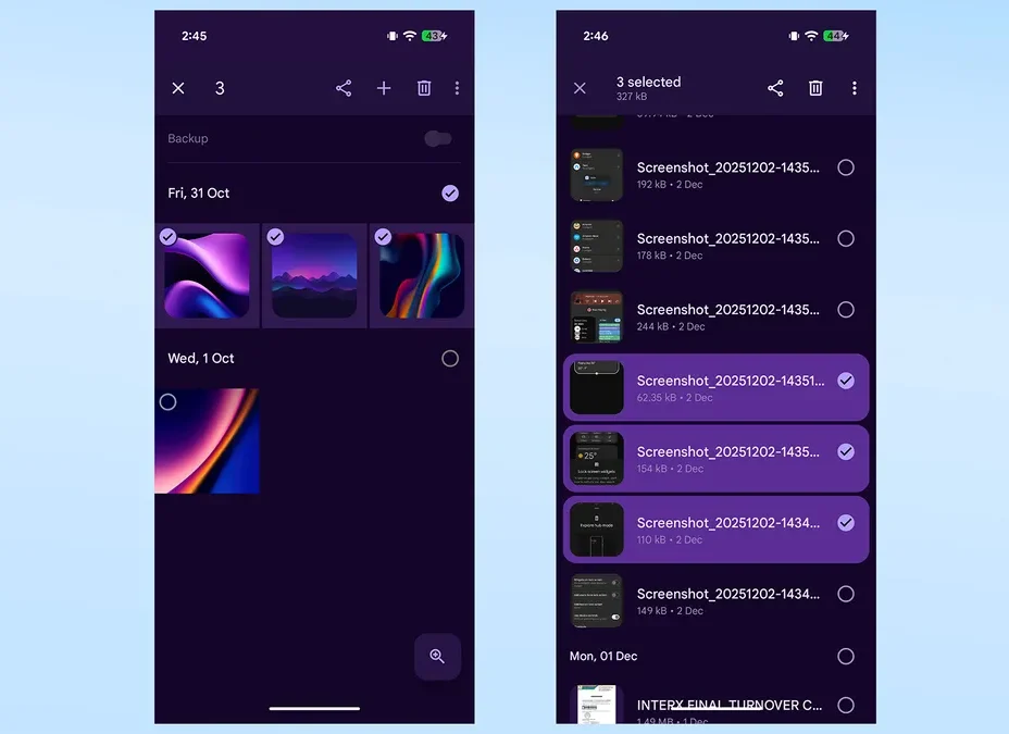 Hướng dẫn cách sử dụng Quick Share trên Google Pixel 10 để gửi tập tin đến iPhone. 19 Huong dan cach su dung Quick Share 4 e1765858349486