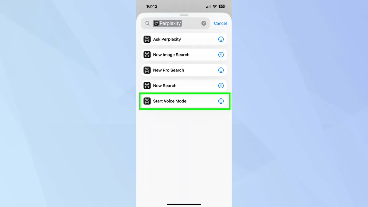 Perplexity Voice: Trợ lý thông minh thay thế Siri trên iPhone: Hướng dẫn kích hoạt và sử dụng hiệu quả! 20 Perplexity Voice 9