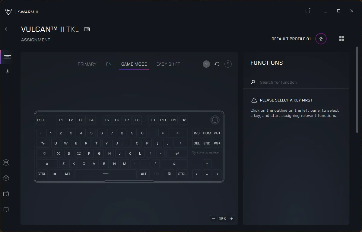 Đánh giá chi tiết Turtle Beach Vulcan II TKL – Bàn phím cơ gaming TKL với thiết kế low-profile, switch quang học và hiệu năng vượt trội cho game thủ 20 Turtle Beach Vulcan II TKL6.png