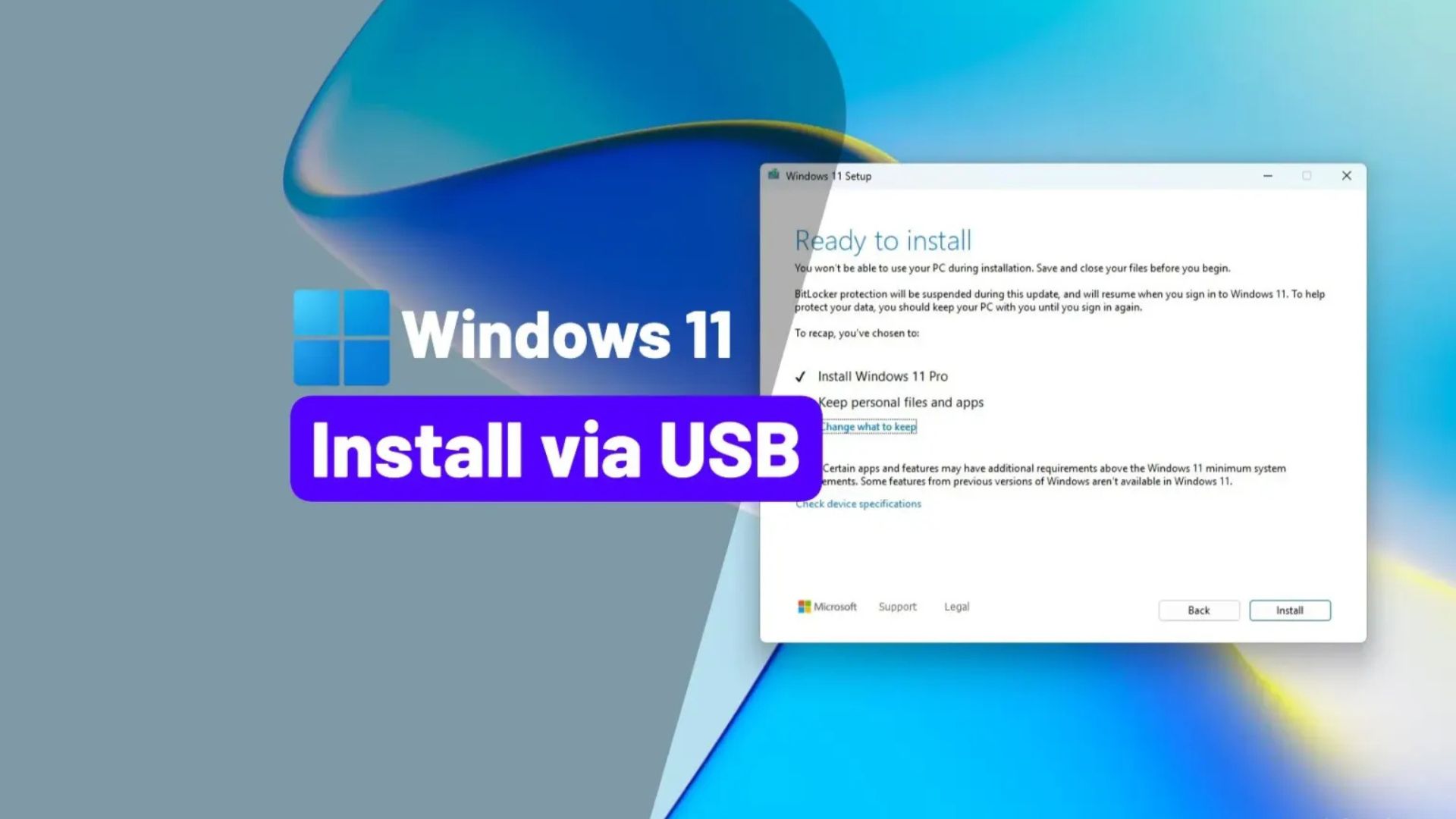 cach cai dat Windows 11 sach tu USB2