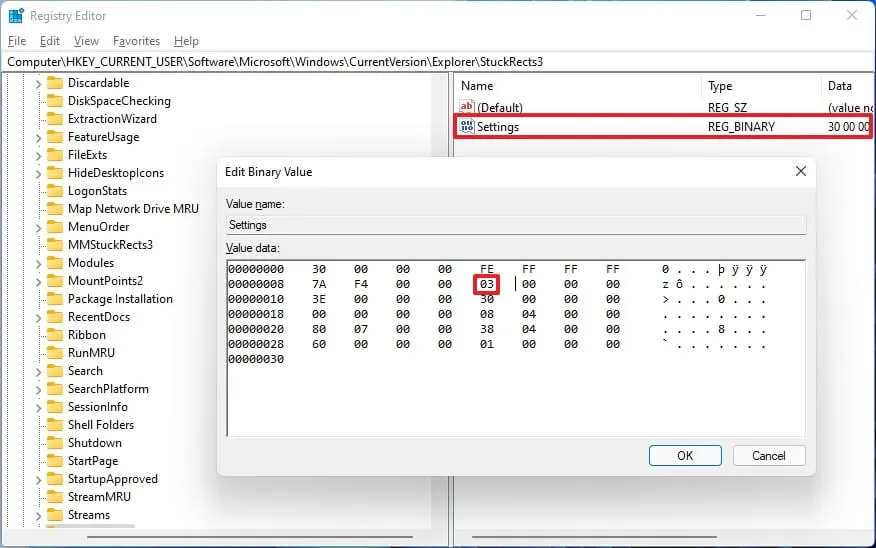 Hướng dẫn cách di chuyển thanh tác vụ lên trên hoặc sang bên cạnh trên Windows 11 18 cach di chuyen thanh tac vu len tren hoac sang ben canh tren Windows 11.2