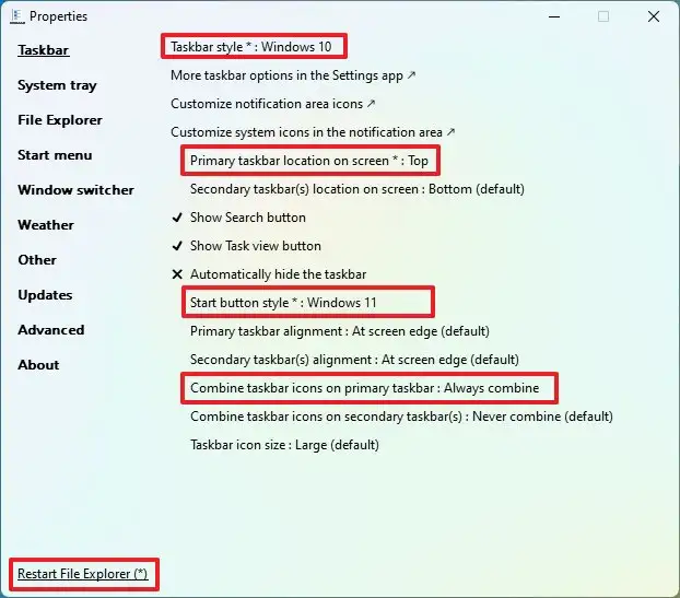 Hướng dẫn cách di chuyển thanh tác vụ lên trên hoặc sang bên cạnh trên Windows 11 12 cach di chuyen thanh tac vu len tren hoac sang ben canh tren Windows 11.8