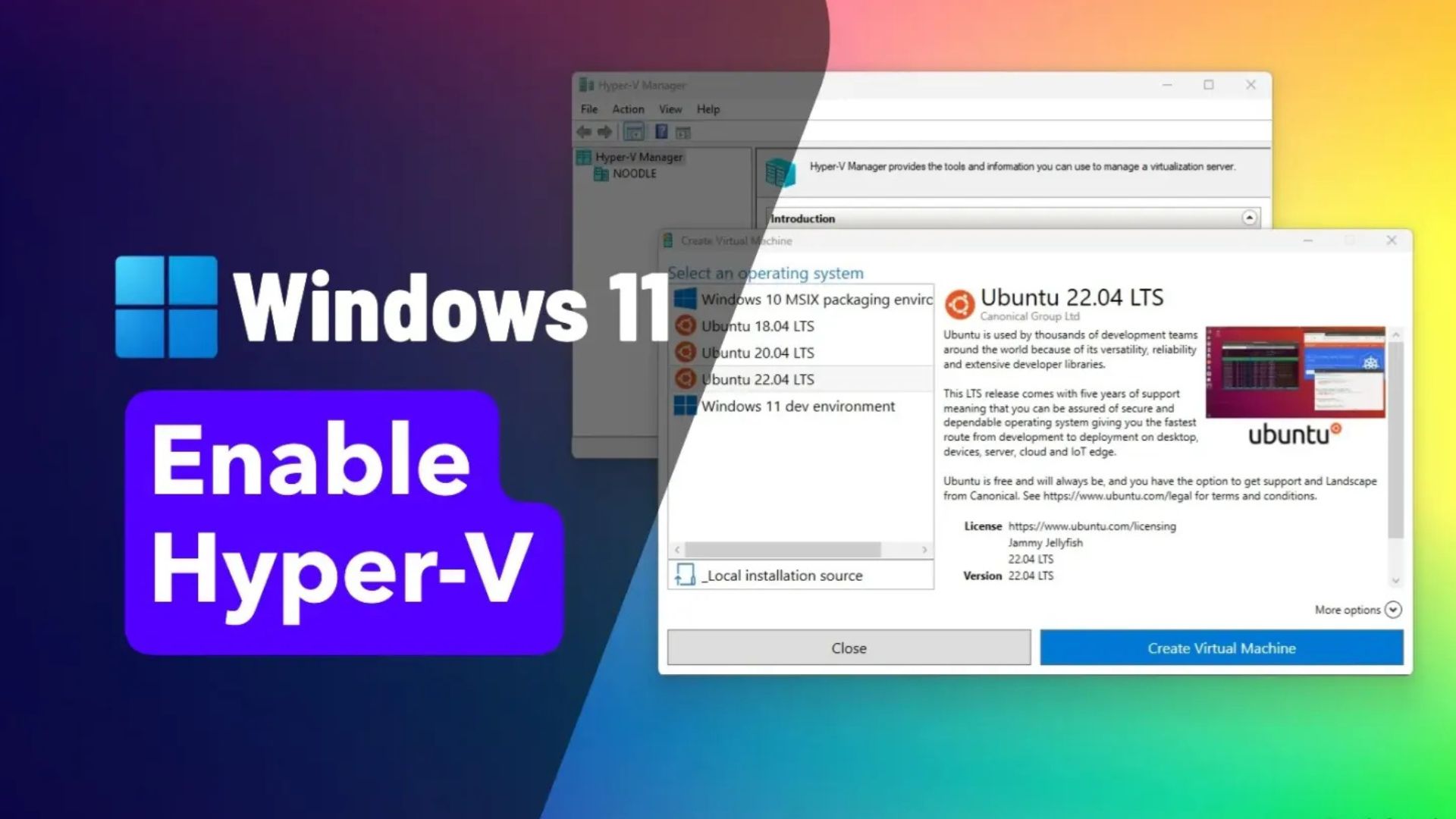 cach kich hoat Hyper V tren Windows 11.1