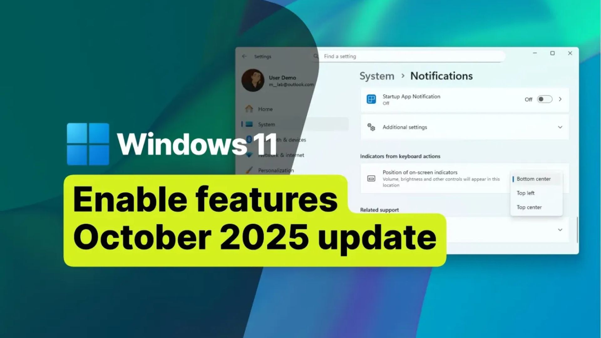 Hướng dẫn cách kích hoạt các tính năng mới cho bản cập nhật Windows 11 1 cach kich hoat cac tinh nang moi cho ban cap nhat Windows 111
