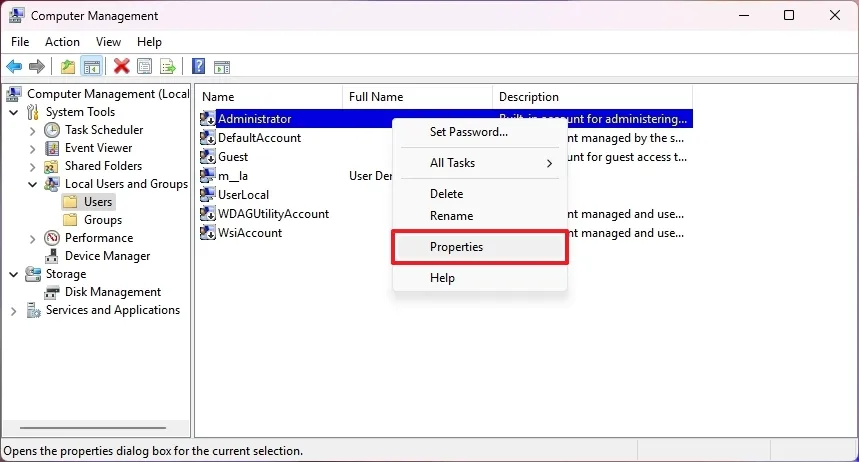 cach kich hoat tai khoan quan tri vien tren Windows 11.4