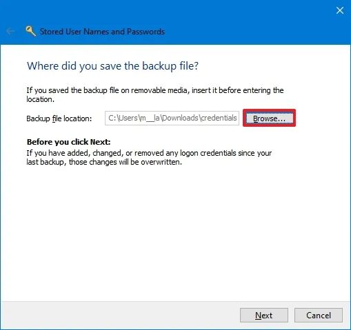 Hướng dẫn cách sử dụng Credential Manager trên Windows 10 23 cach su dung Credential Manager tren Windows 102