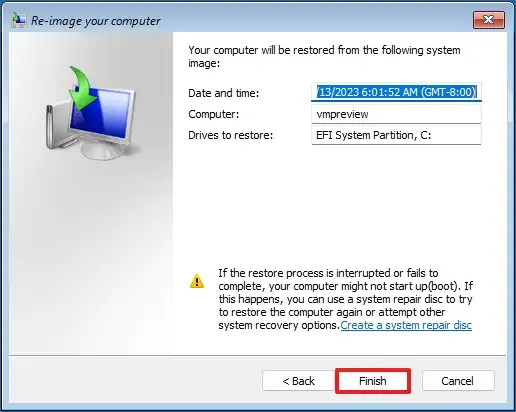 Hướng dẫn cách tạo bản sao lưu đầy đủ trên Windows 11 vào ổ USB ngoài 34 cach tao ban sao luu day du tren Windows 11 vao o USB ngoai7
