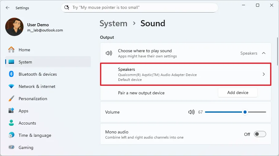 Hướng dẫn cách thay đổi mức cân bằng âm thanh trên Windows 11 7 cach thay doi muc can bang am thanh tren Windows 116