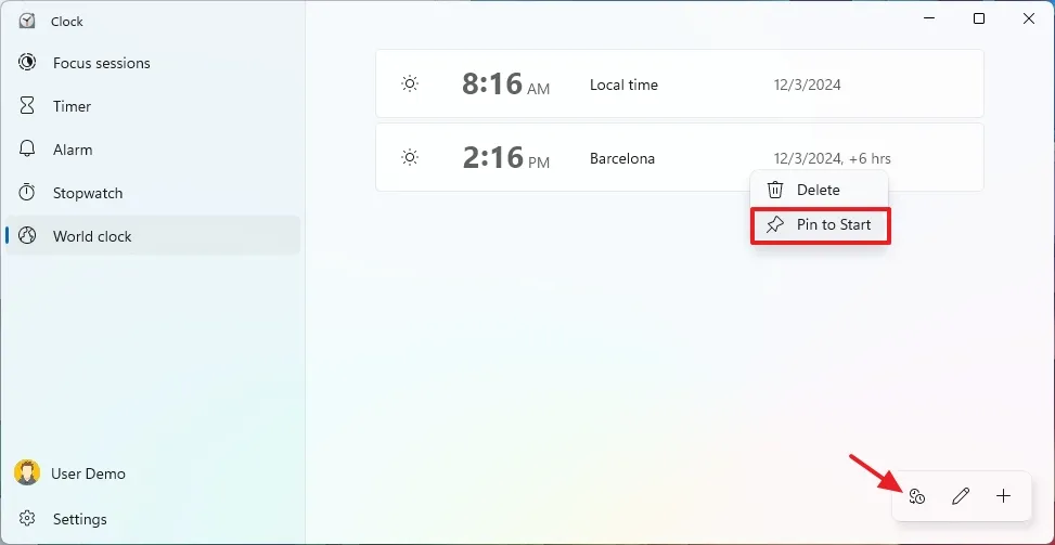Hướng dẫn cách thêm nhiều đồng hồ múi giờ trên Windows 11 18 cach them nhieu dong ho mui gio tren Windows 113