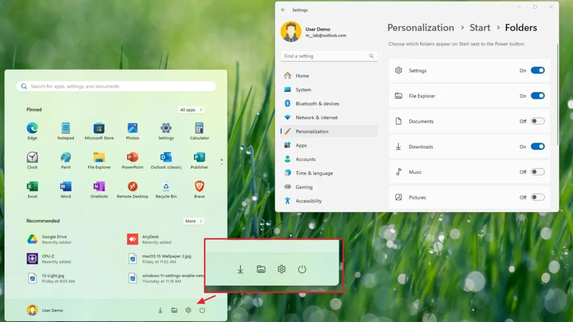 cach them phim tat thu muc vao menu Start tren Windows 11 101