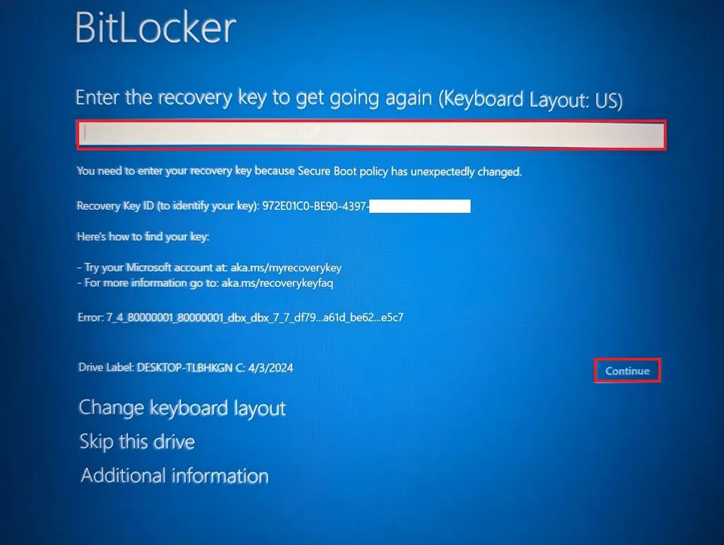 Hướng dẫn cách tìm khóa khôi phục BitLocker trên Windows 11 9 cach tim khoa khoi phuc BitLocker tren Windows 112