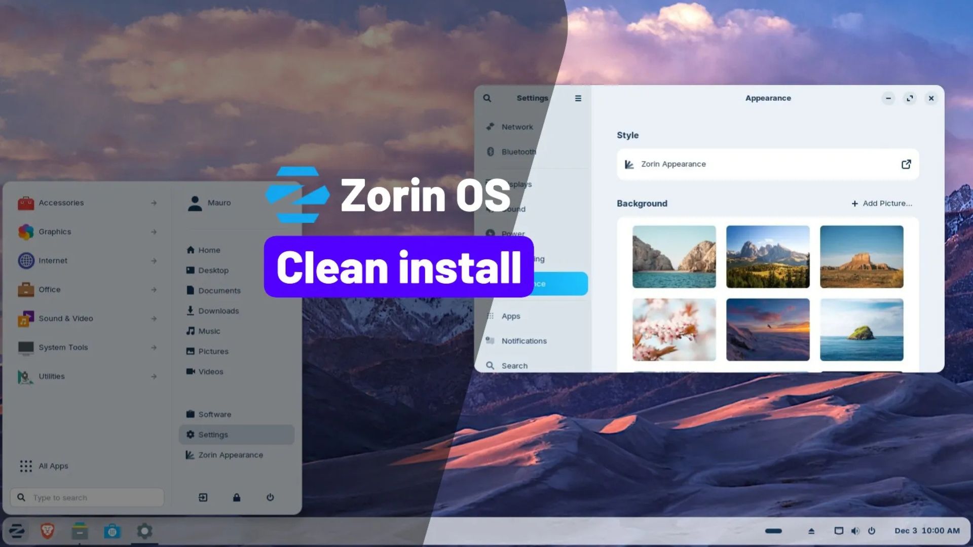 cai dat Zorin OS de chuyen doi tu Windows 10.1