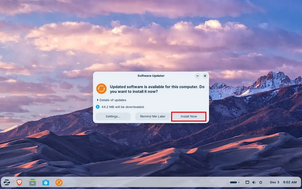 cai dat Zorin OS de chuyen doi tu Windows 10.4