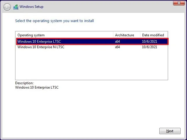 Hướng dẫn cách cài đặt lại Windows 10 LTSC vào năm 2025 17 cai dat lai Windows 10 LTSC10