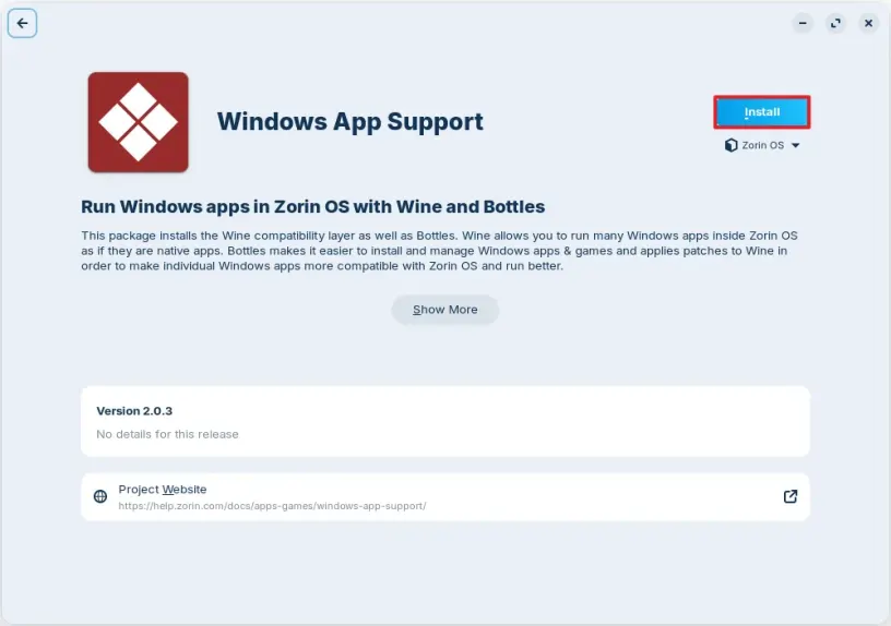 Hướng dẫn cài đặt ứng dụng Windows trên hệ điều hành Zorin OS 5 cai dat ung dung Windows tren he dieu hanh Zorin OS4