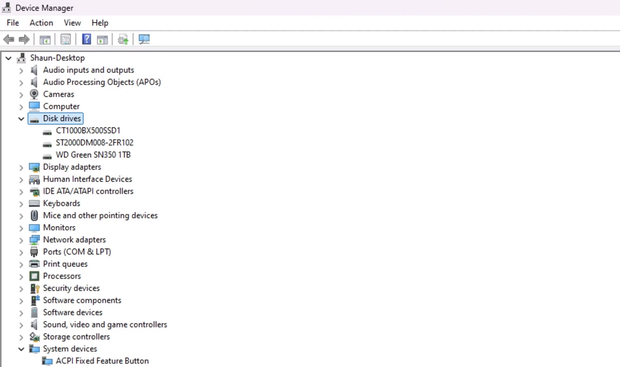 Những mẹo này đã giúp tăng tốc tải Steam của tôi trên NVMe hoặc SSD 15 device manager disk drives muo