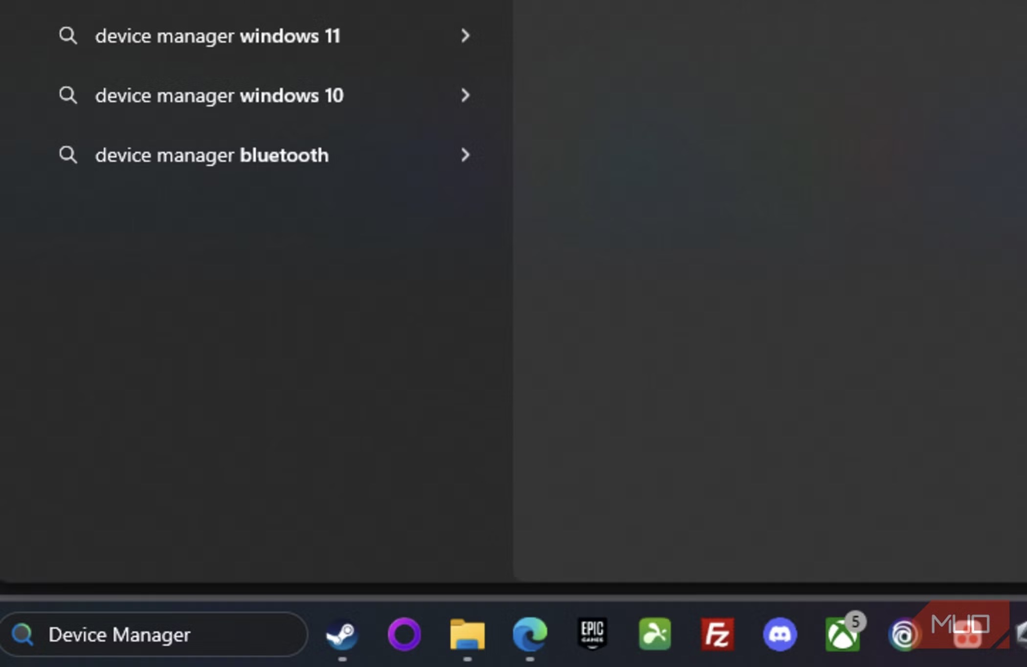 Những mẹo này đã giúp tăng tốc tải Steam của tôi trên NVMe hoặc SSD 14 device manager search muo
