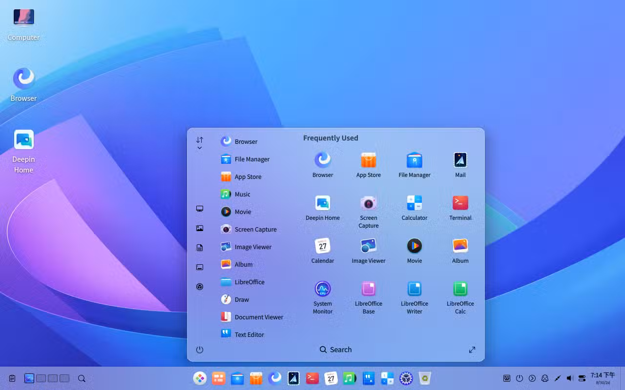 giao dien Linux giong Windows4