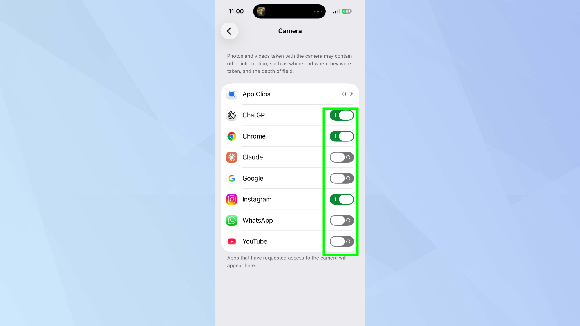 iPhone so huu che do chong theo doi sieu manh 5