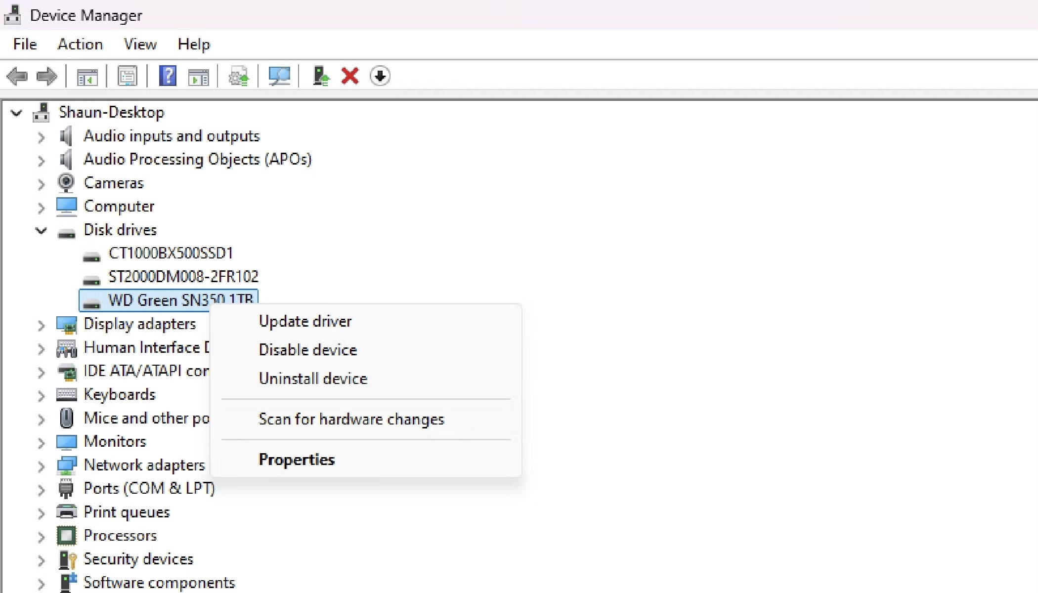 Những mẹo này đã giúp tăng tốc tải Steam của tôi trên NVMe hoặc SSD 16 properties device manager muo