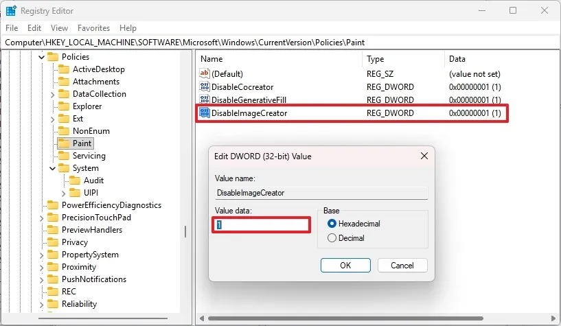 tat cac tinh nang AI trong ung dung Paint tren Windows 11.2