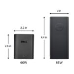 Sạc Laptop Dell 60W USB-C chính hãng siêu nhỏ gọn GaN Ultra Slim - Ảnh 2